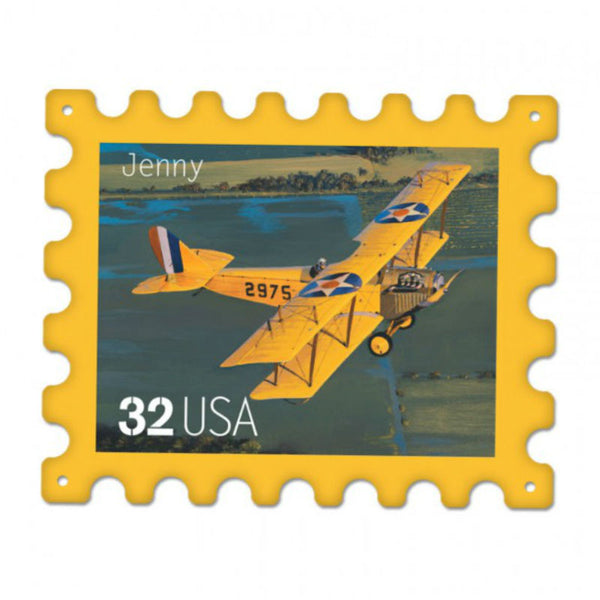 Vintage Signs - Jenny Plane 16in x 13in | USPS008