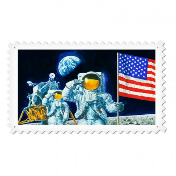 Vintage Signs - Man On The Moon 24in x 15in | USPS011