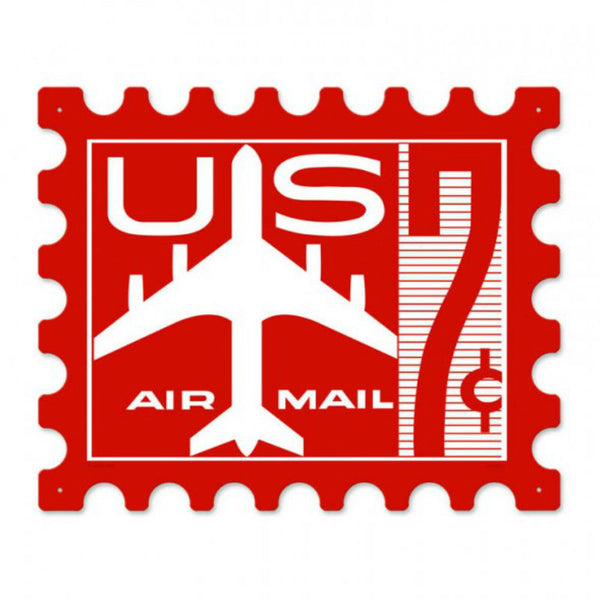 Vintage Signs - Airliner 16in x 13in | USPS026