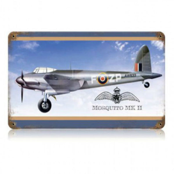 Vintage Signs - Mosquito 14in x 8in | V170