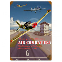 Vintage Signs - Air Combat 12in x 18in | VG005