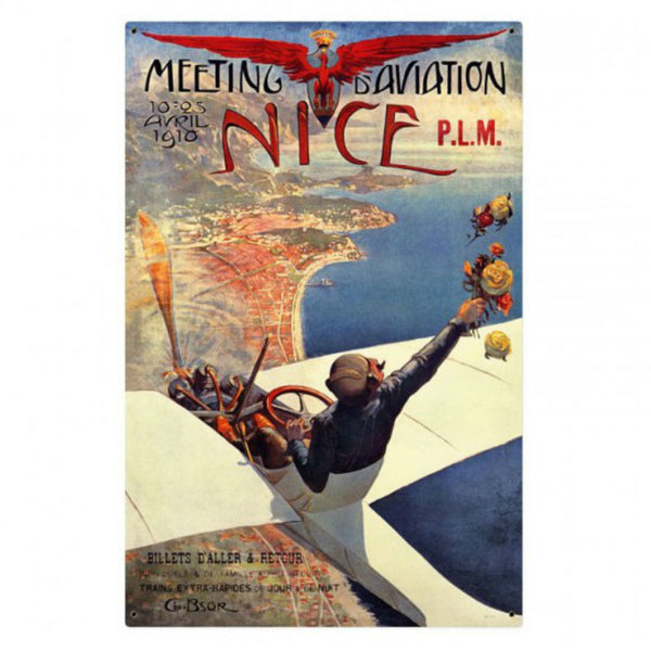 Vintage Signs - Nice Air Show 24in x 36in | VXL114
