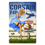 Vintage Signs - Corsair F4U Sign | BVL044
